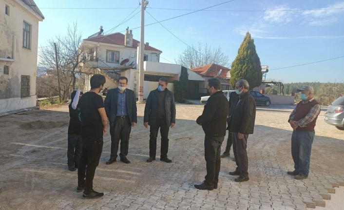 Kökçü ve Toksöz, çalışmaları yerinde inceledi