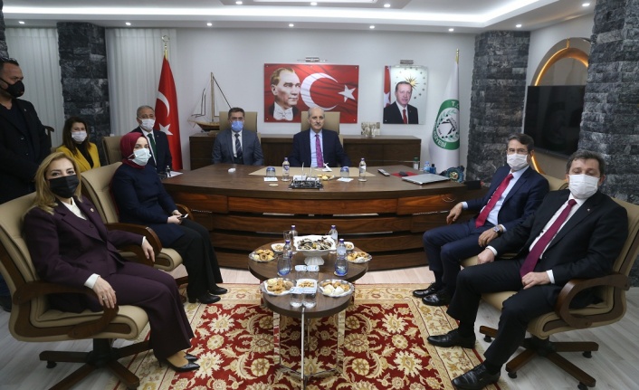 Kurtulmuş ve Canikli’den Yatağan’a sürpriz ziyaret