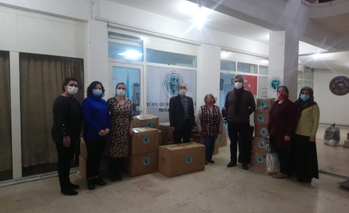 Muğla Türk Ocakları’ndan Şemdinli’ye yardım