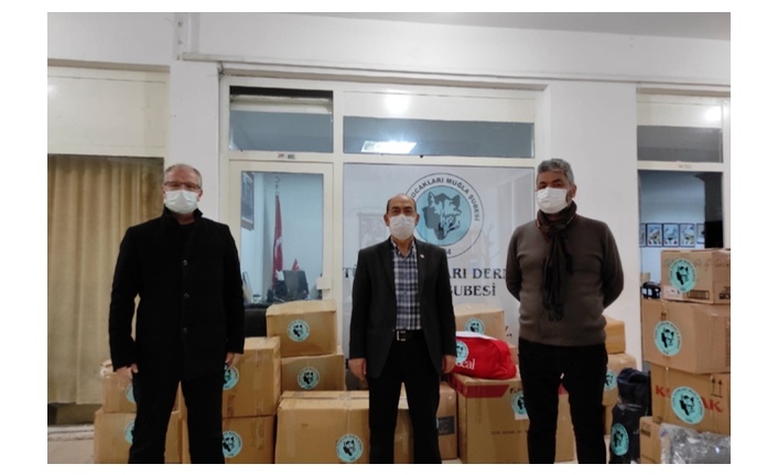 Muğla Türk Ocakları’ndan Şemdinli’ye yardım kolisi