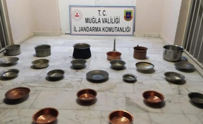 Yatağan bakır kap ve kazan hırsızlığı