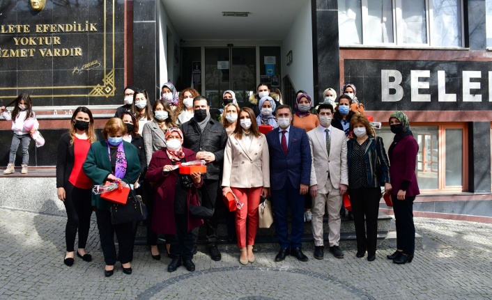 Yatağan Belediyesi’nden kadınlara ‘nazar boncuğu’