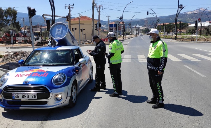 Tam kapanmada Yatağan’a ceza yağdı