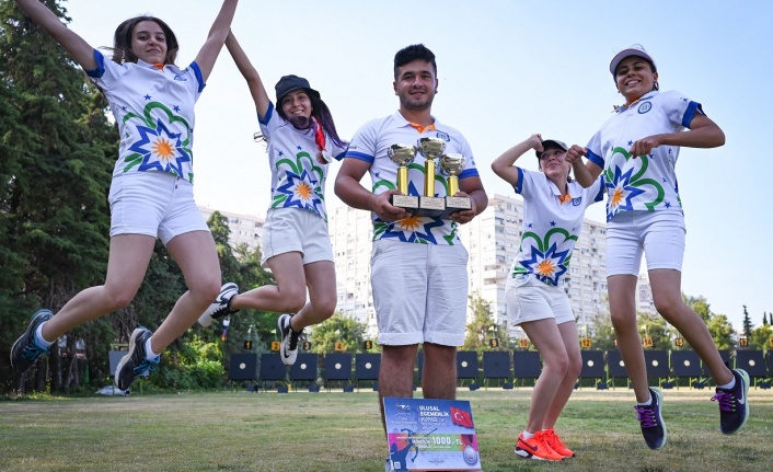 Bencikli okçular, 12 madalya kazandı