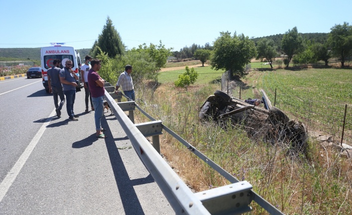 Çine-Yatağan karayolunda trafik kazası!