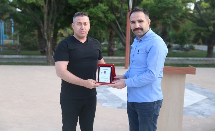 Tayin olan personellerle, yemekte vedalaştılar