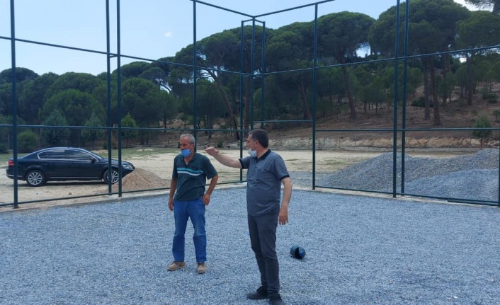 Toksöz, çalışmaları yerinde inceledi