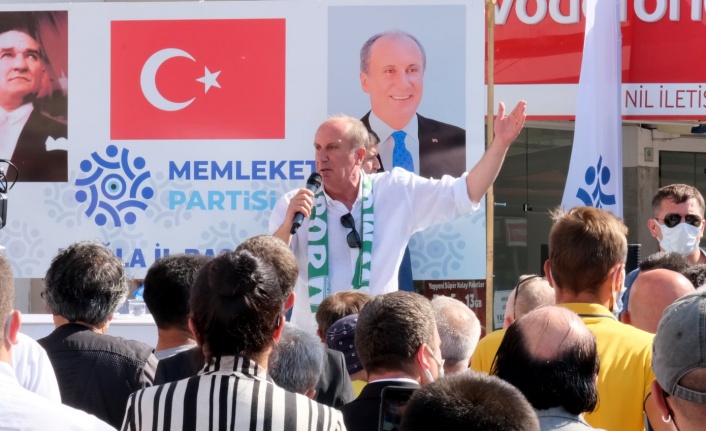 Memleket Partisi Genel Başkanı Muharrem İnce Muğla’da