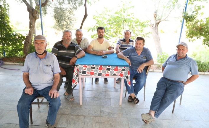 Meskenliler, suyun akacağı an için nöbet tutuyorlar!