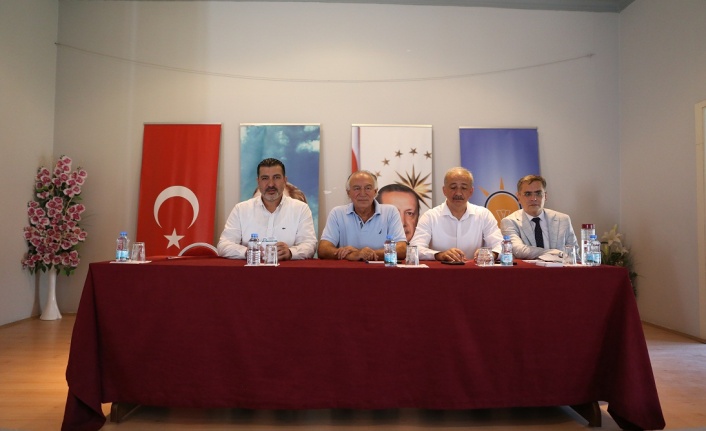 Yangınlar sonrasında teşkilat değerlendirme toplantısı yapıldı