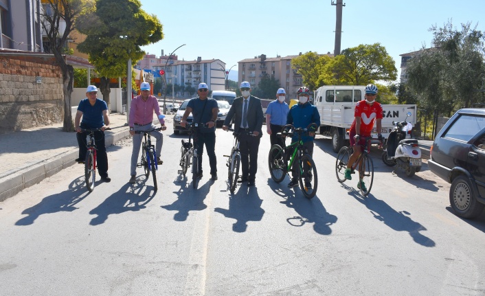 YATAĞAN’DA AVRUPA HAREKETLİLİK HAFTASI BİSİKLET TURU İLE KUTLANDI
