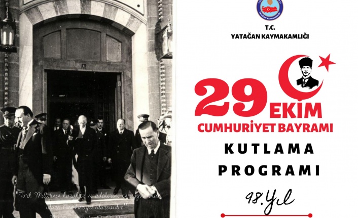 Cumhuriyetin 98.Yaşı Yatağan’da Coşku İle kutlanılacak
