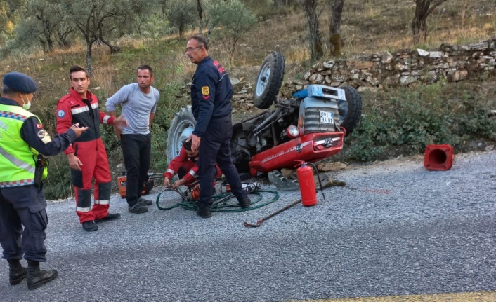 Turgut’ta kaza! 1 yaralı