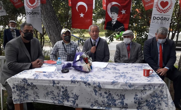 YATAĞAN DOĞRU PARTİ İLÇE BAŞKANI ERDAL BENLİ OLDU