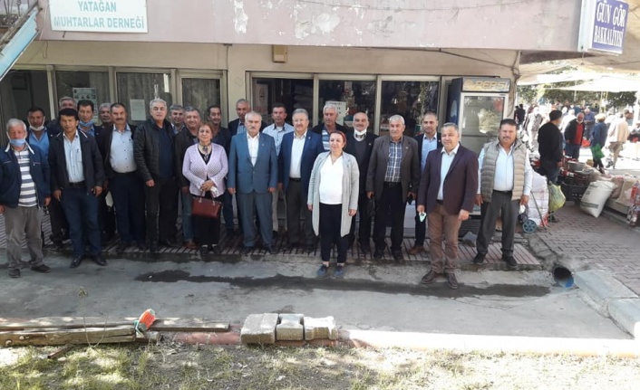 Yatağan’da CHP Ve Deva Partisi’nden Muhtarlara Ziyaret