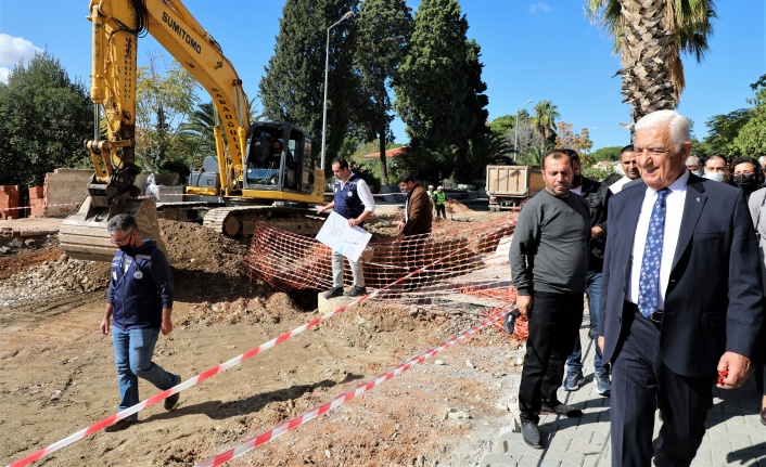 Başkan Gürün, Yatağan’da Başlayan 10 Milyon TL’lik Alt ve Üst Yapı Çalışmalarını İnceledi