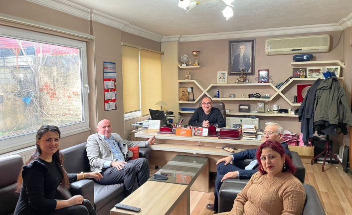 MADEN-İŞ Ve TES-İŞ SENDİKASINDAN GAZETEMİZE ZİYARET