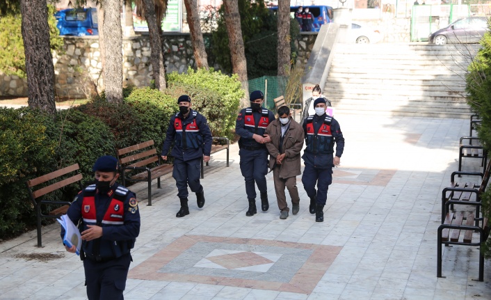 ZEYTİN HIRSIZLIĞI YAPAN ŞAHIS YAKALANDI