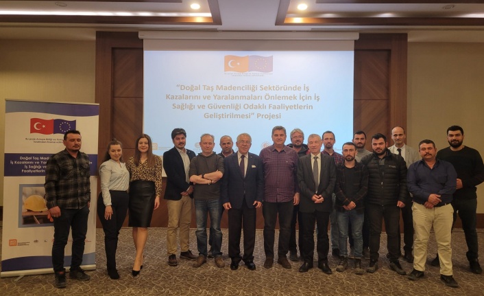 Doğal taş sektörü Muğla’da iş sağlığı ve güvenliği için buluştu