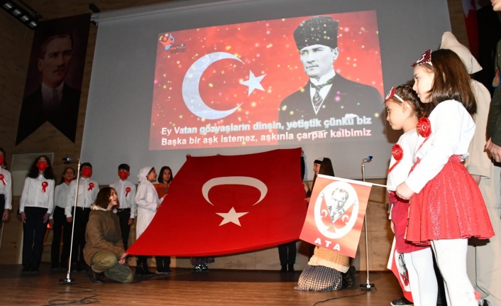 İSTİKLAL MARŞI’NIN KABULÜNÜN 101. YILI YATAĞANDA TÖRENLE KUTLANDI