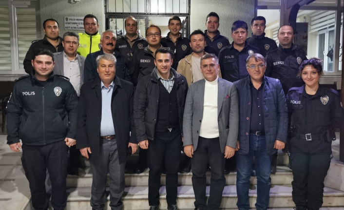 BAŞKAN TOKSÖZ, EMNİYET MENSUPLARIYLA SAHURDA BULUŞTU