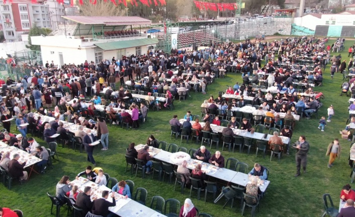 Yatağan Belediyesi, 42 programda 20 bin kişiyle iftarda buluştu