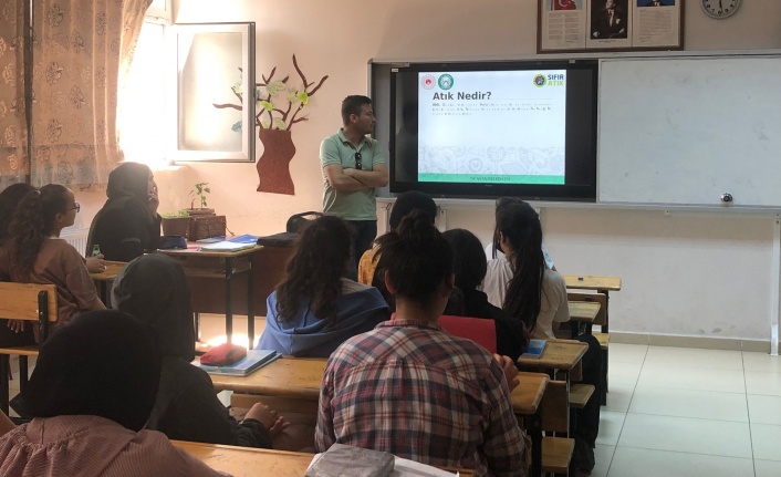 Yatağan’da “Sıfır Atık Projesi” kapsamında eğitim veriliyor