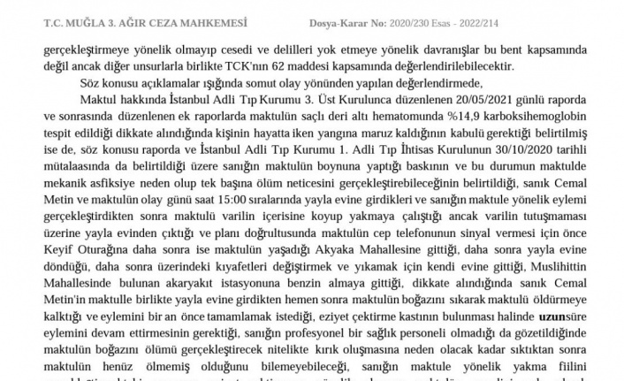 Pınar Gültekin davasında gerekçeli karar açıklandı