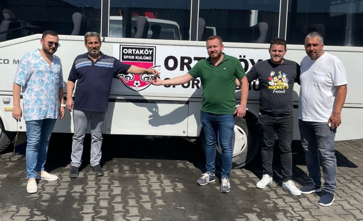 YATAĞANLI İŞADAMINDAN ORTAKÖYSPOR’A ARAÇ BAĞIŞI