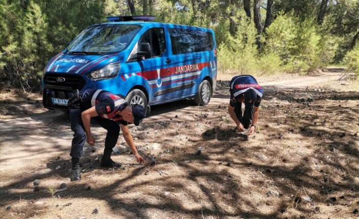Muğla’da jandarma ekipleri orman yangınlarına karşı devriye görevi yapıyor