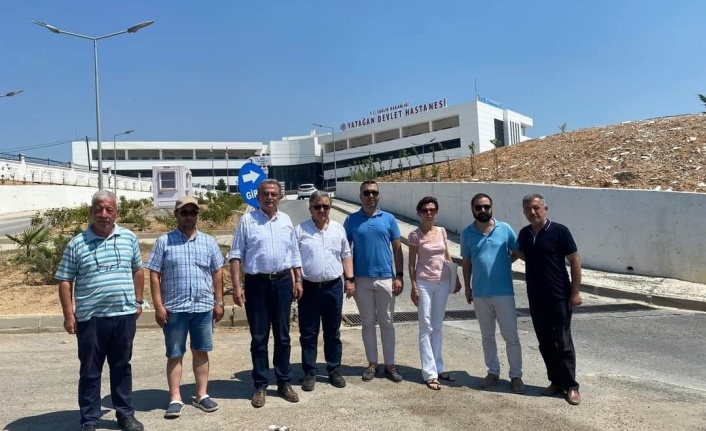 YATAĞAN HASTANE YOLU MECLİSE TAŞINDI