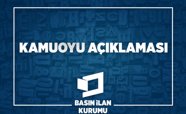 Basın İlan Kurumu’ndan  Açıklama