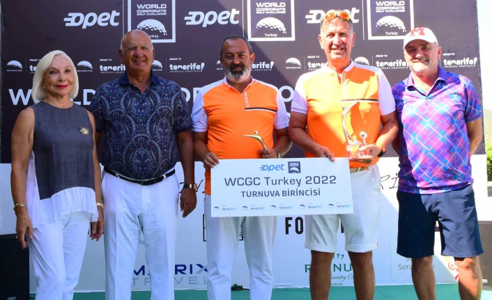 Golf Turnuvasının geliri Bodrum Sağlık Vakfı’na bağışlandı