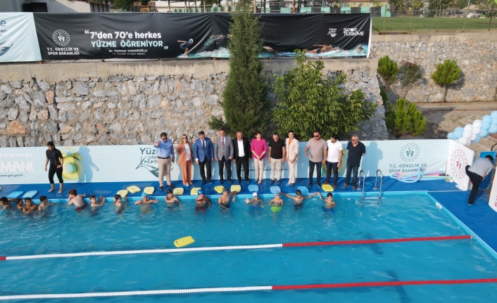 YATAĞAN’DA YÜZME BİLMEYEN KALMAYACAK