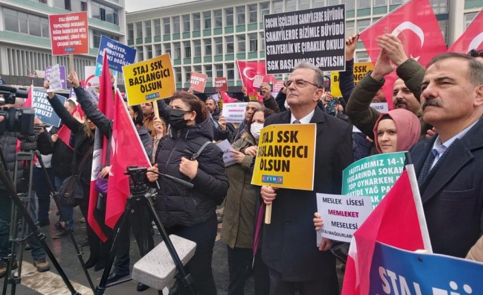 GİRGİN: STAJ SSK BAŞLANGICI OLSUN!