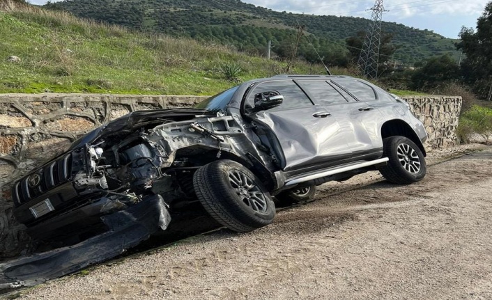 ORMAN BÖLGE MÜDÜRÜ YASİN YAPRAK KAZA YAPTI