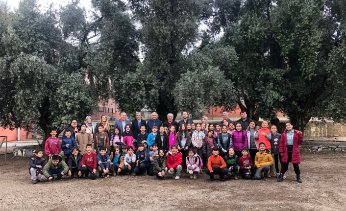 Yatağanlı Çocuklar Zeytin ve Zeytinyağını Öğreniyor
