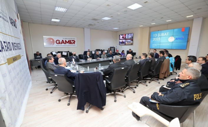 Muğla’dan 503 Araç Ve 2657 Personel Ve Gönüllü Deprem bölgesinde