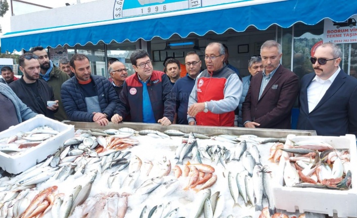 Tuttukları balıkları açık artırmada satıp, parasını depremzedelere bağışladılar