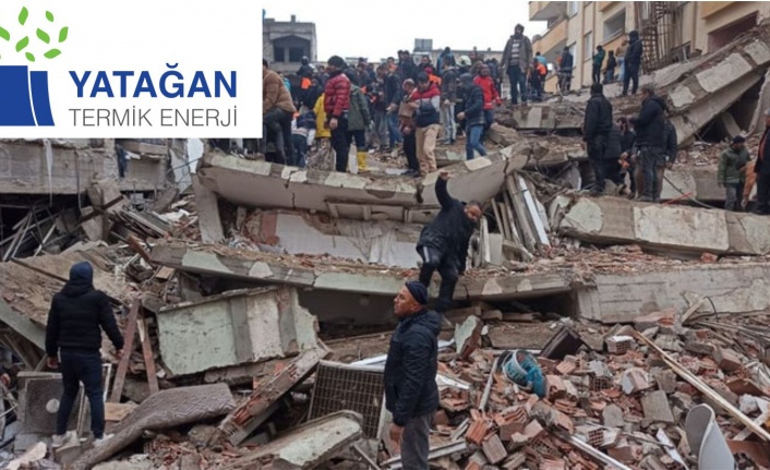 YATAĞAN TERMİK ENERJİ’DEN DEPREM BÖLGESİNE YARDIM ELİ