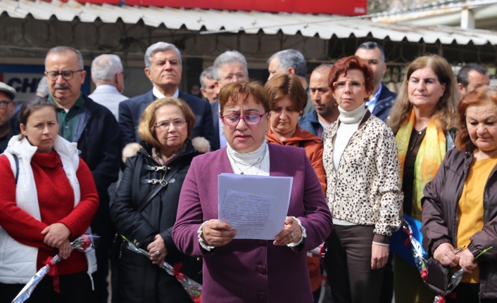 CHP’Lİ KADINLAR: “EŞİTSİZLİĞE BAŞKALDIRIYORUZ”