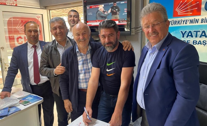 CHP’DE ÜYELİKLER DEVAM EDİYOR