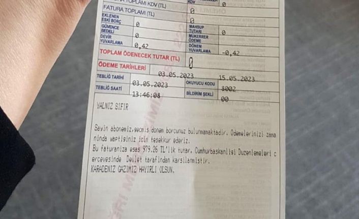 Muğla’ya ücretsiz doğalgaz faturaları geldi