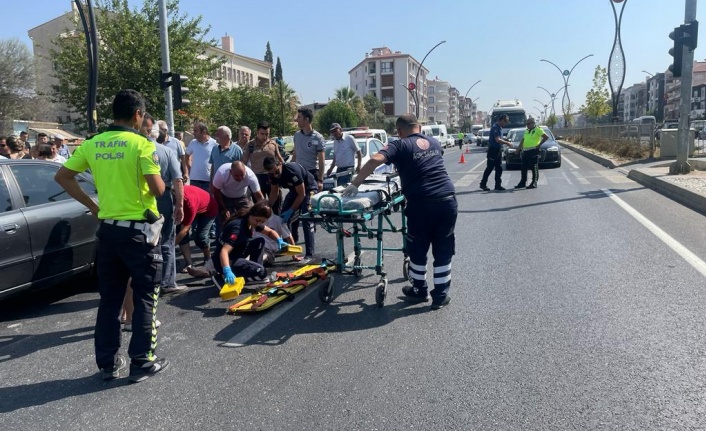 BULVARDA YİNE KAZA:1 YARALI