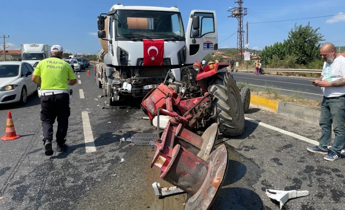 Madenler Kavşağında Kaza: 1 Yaralı