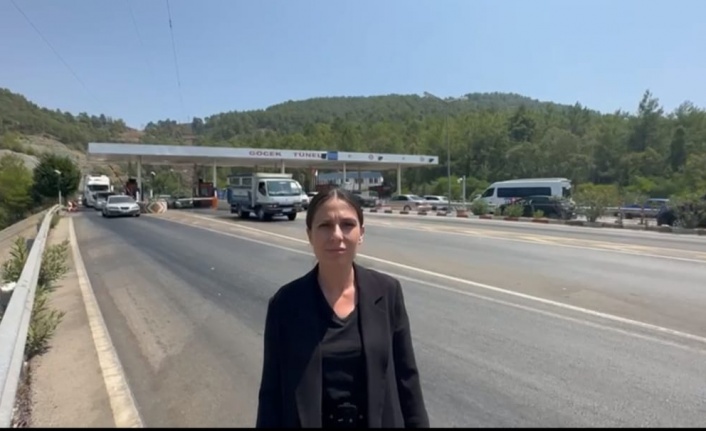 Muğla Milletvekili Gizem Özcan, “Göcek Tüneli değil, Eziyet Tüneli!” 