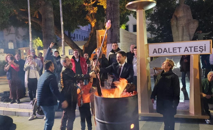 Bodrum’da Adalet Ateşi Nöbeti Başladı