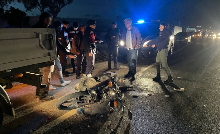 YATAĞAN’DA KAZA: 1 YARALI