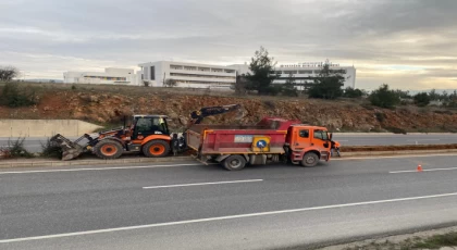 Hastane Kavşağı Yapımına Başlandı