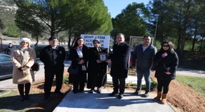 Tören ve Atış Alanına Şehitlerimizin İsmi Verildi